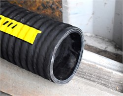 Абразивный рукав гофр. для отсева и каменной пыли напорно-всасывающий 2903